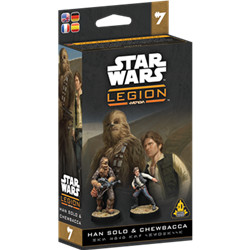 STAR WARS LEGION : SCOUNDREL HAN SOLO & CHEWBACCA