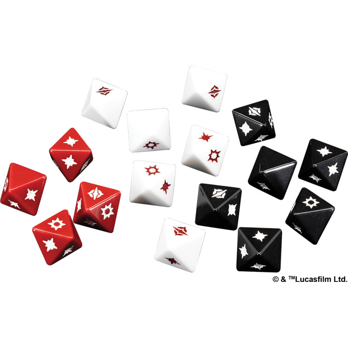 STAR WARS LÉGION - SET DE DÉS D'ATTAQUE STAR WARS LÉGION - SET DE DÉS D'ATTAQUE