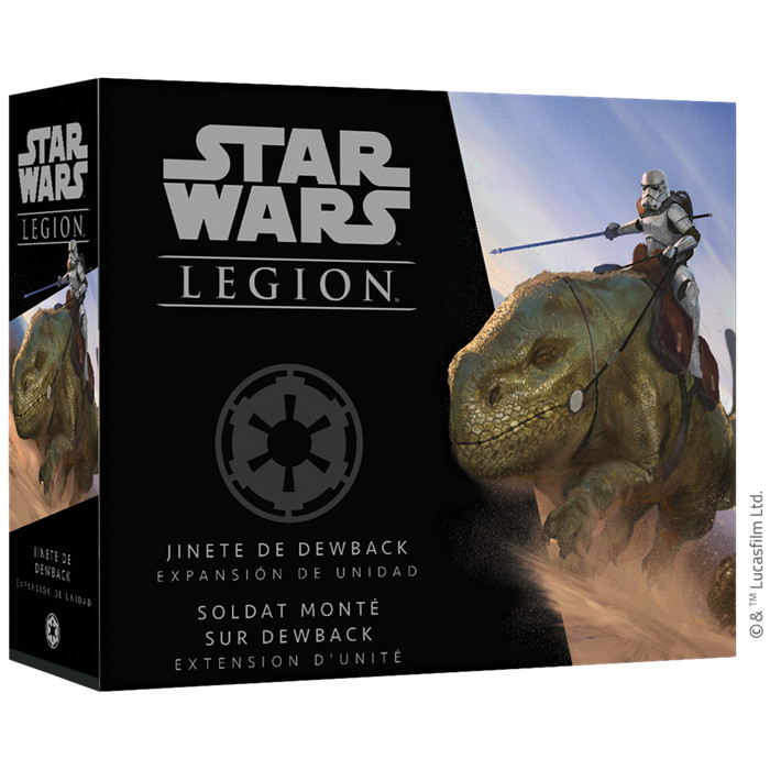 STAR WARS LEGION : SOLDAT MONTÉ SUR DEWBACK STAR WARS LEGION : SOLDAT MONTÉ SUR DEWBACK