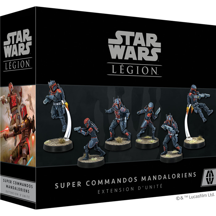 STAR WARS LEGION : SUPER COMMANDOS MANDALORIENS STAR WARS LEGION : SUPER COMMANDOS MANDALORIENS