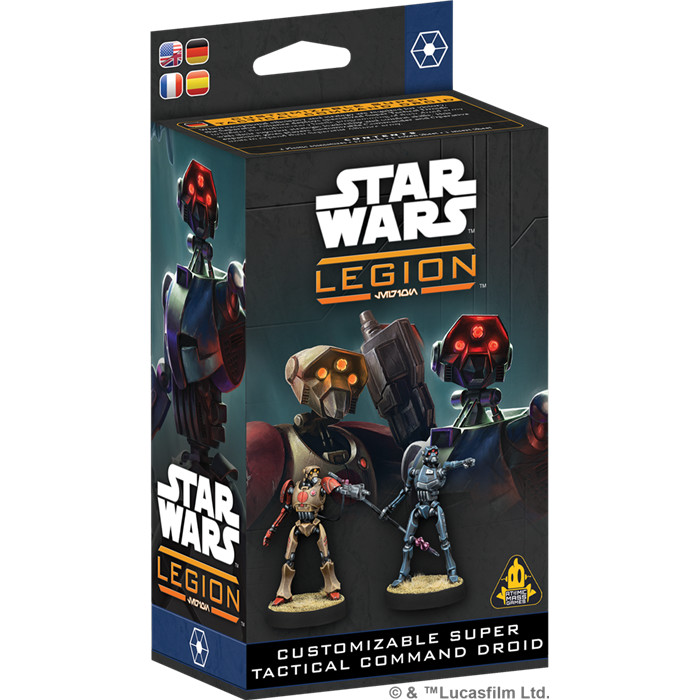 STAR WARS LEGION : SUPER TACTICAL COMMAND DROID STAR WARS LEGION : SUPER TACTICAL COMMAND DROID