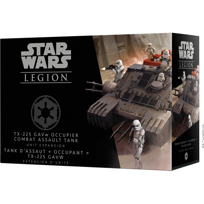 STAR WARS LEGION : TANK D'ASSAUT OCCUPANT TX-225 GAVW STAR WARS LEGION : TANK D'ASSAUT OCCUPANT TX-225 GAVW