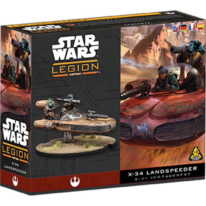 STAR WARS LEGION: X-34 LANDSPEEDER (REISSUE) STAR WARS LEGION: X-34 LANDSPEEDER (REISSUE)