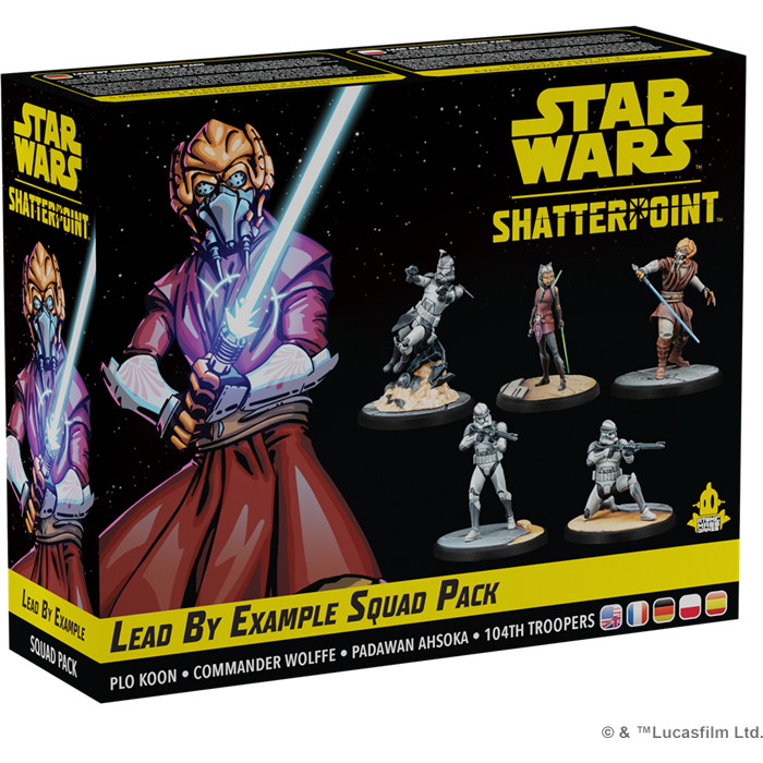 STAR WARS SHATTERPOINT : MENER L'EXEMPLE SET D'ESCOUADE STAR WARS SHATTERPOINT : MENER L'EXEMPLE SET D'ESCOUADE