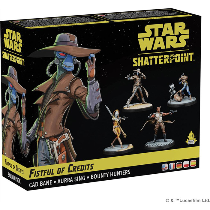 STAR WARS SHATTERPOINT : POIGNÉE DE CRÉDITS SET D'ESCOUADE STAR WARS SHATTERPOINT : POIGNÉE DE CRÉDITS SET D'ESCOUADE