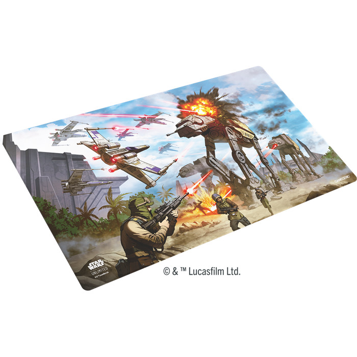 STAR WARS UNLIMITED - ART GAME MAT - BATTLE OF SCARIF STAR WARS UNLIMITED - ART GAME MAT - BATTLE OF SCARIF