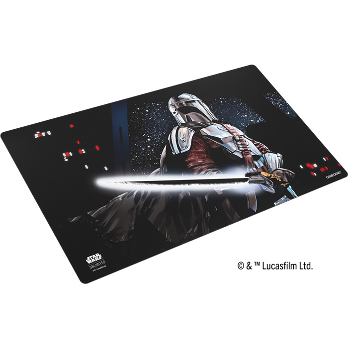 STAR WARS UNLIMITED - ART GAME MAT - MANDALORIAN STAR WARS UNLIMITED - ART GAME MAT - MANDALORIAN