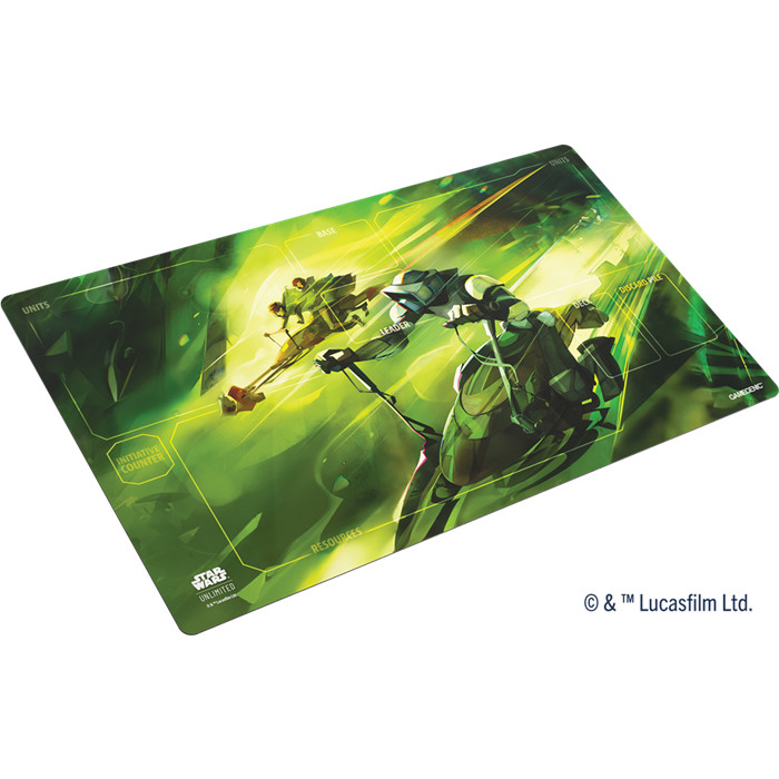 STAR WARS UNLIMITED - ART GAME MAT - SPEEDER BIKE CHASE STAR WARS UNLIMITED - ART GAME MAT - SPEEDER BIKE CHASE