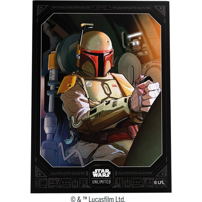 STAR WARS UNLIMITED - ART SLEEVES - BOBA FETT STAR WARS UNLIMITED - ART SLEEVES - BOBA FETT