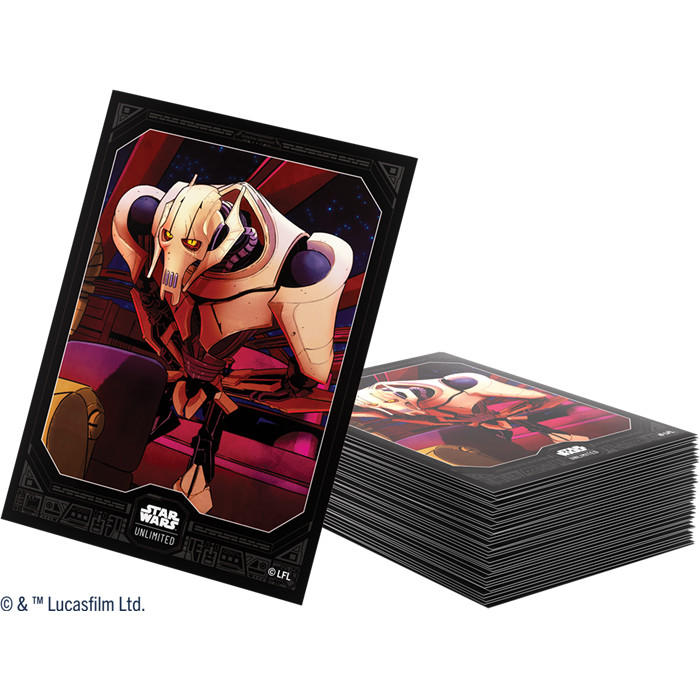 STAR WARS UNLIMITED - ART SLEEVES - GÉNÉRAL GRIEVOUS STAR WARS UNLIMITED - ART SLEEVES - GÉNÉRAL GRIEVOUS