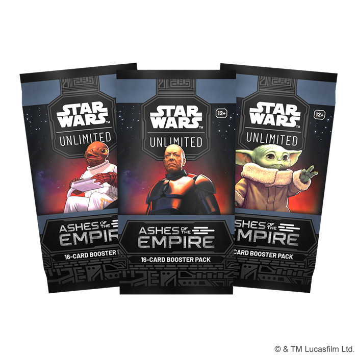 STAR WARS UNLIMITED - ASHES OF THE EMPIRE BOOSTER STAR WARS UNLIMITED - ASHES OF THE EMPIRE BOOSTER