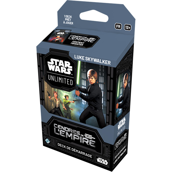 STAR WARS UNLIMITED - ASHES OF THE EMPIRE DECK LUKE SKYWALKER STAR WARS UNLIMITED - ASHES OF THE EMPIRE DECK LUKE SKYWALKER