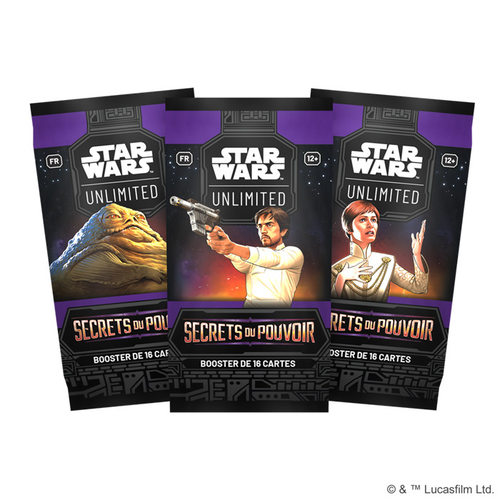 STAR WARS UNLIMITED - BOOSTER SECRET DU POUVOIR STAR WARS UNLIMITED - BOOSTER SECRET DU POUVOIR