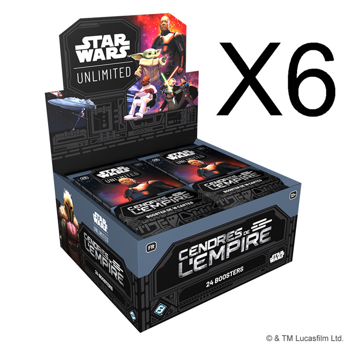 STAR WARS UNLIMITED - CENDRES DE L'EMPIRE CASE STAR WARS UNLIMITED - CENDRES DE L'EMPIRE CASE
