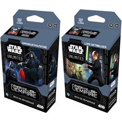 STAR WARS UNLIMITED - CENDRES DE L'EMPIRE PACK DECK