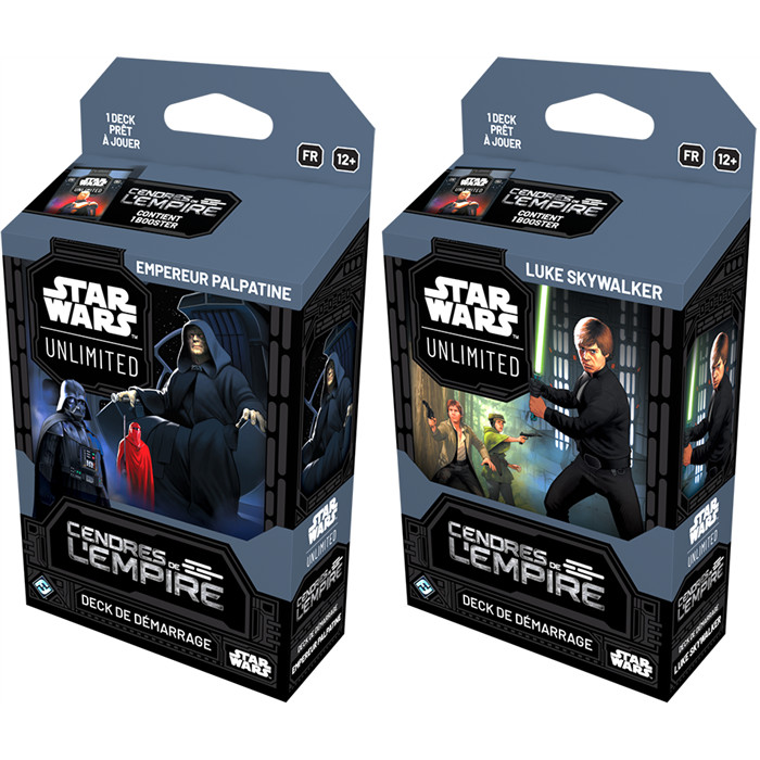STAR WARS UNLIMITED - CENDRES DE L'EMPIRE PACK DECK STAR WARS UNLIMITED - CENDRES DE L'EMPIRE PACK DECK