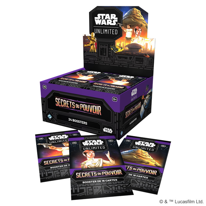 STAR WARS UNLIMITED - DISPLAY SECRET DU POUVOIR STAR WARS UNLIMITED - DISPLAY SECRET DU POUVOIR