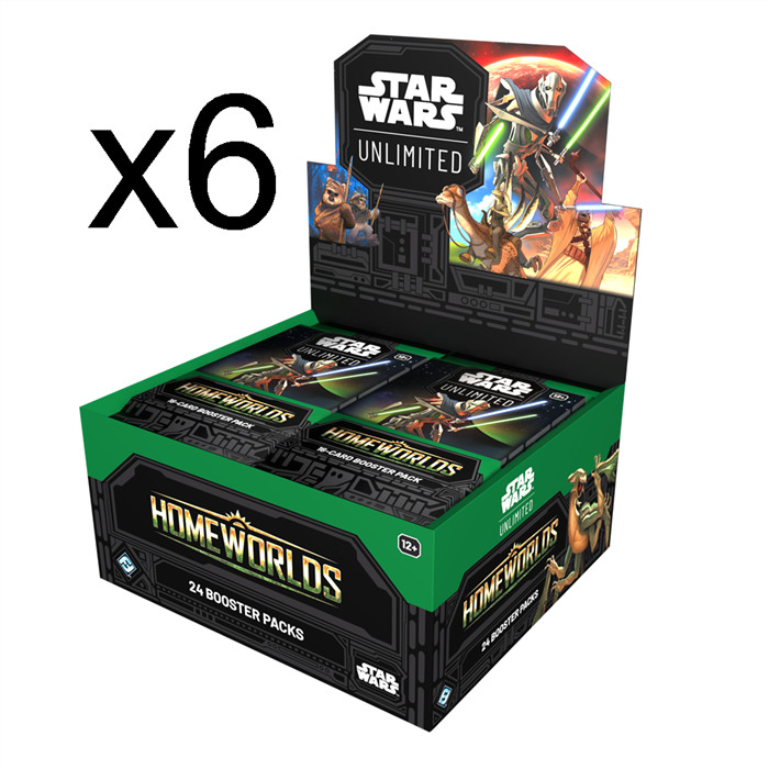STAR WARS UNLIMITED - HOMEWORLDS - CASE STAR WARS UNLIMITED - HOMEWORLDS - CASE
