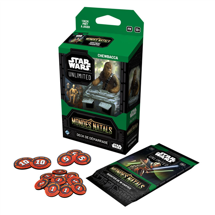 STAR WARS UNLIMITED - HOMEWORLDS - DECK CHEWBACCA STAR WARS UNLIMITED - HOMEWORLDS - DECK CHEWBACCA