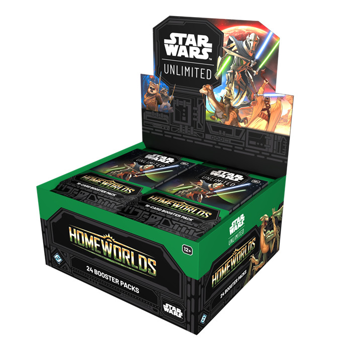 STAR WARS UNLIMITED - HOMEWORLDS - DISPLAY STAR WARS UNLIMITED - HOMEWORLDS - DISPLAY