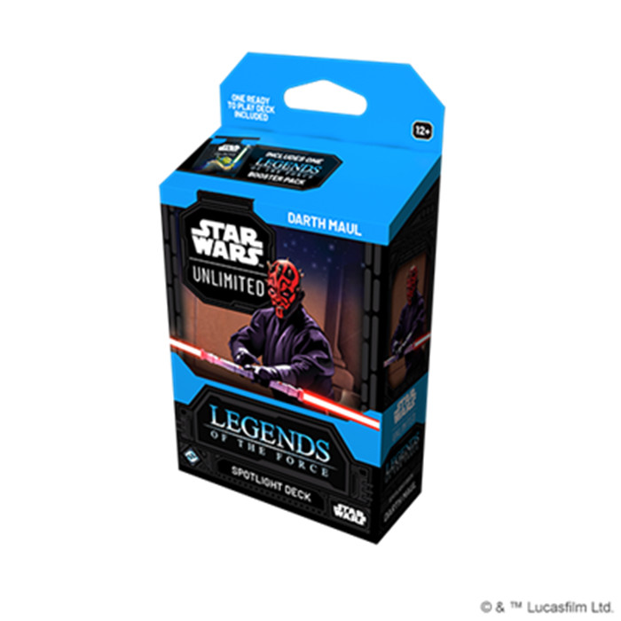 STAR WARS UNLIMITED - LÉGENDE DE LA FORCE - DECK DARTH MAUL STAR WARS UNLIMITED - LÉGENDE DE LA FORCE - DECK DARTH MAUL