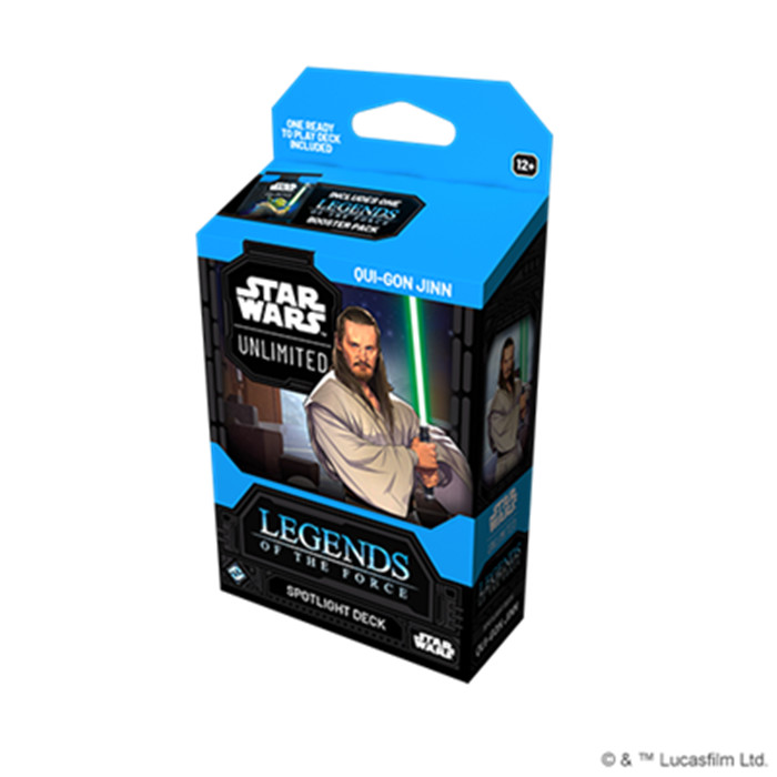 STAR WARS UNLIMITED - LÉGENDE DE LA FORCE - DECK QUI-GON JINN STAR WARS UNLIMITED - LÉGENDE DE LA FORCE - DECK QUI-GON JINN