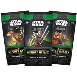 STAR WARS UNLIMITED - MONDES NATALS - BOOSTER