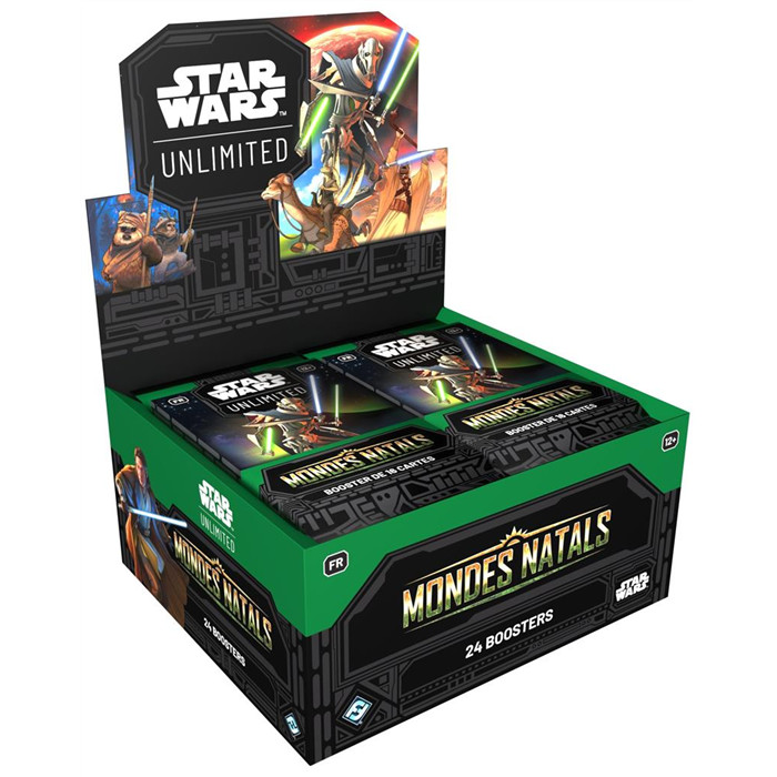 STAR WARS UNLIMITED - MONDES NATALS - DISPLAY STAR WARS UNLIMITED - MONDES NATALS - DISPLAY