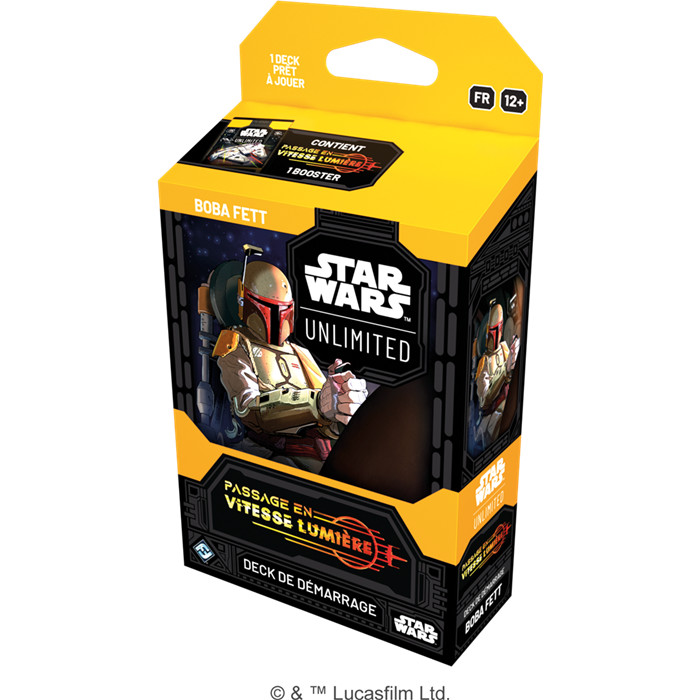 STAR WARS UNLIMITED - PASSAGE EN VITESSE LUMIÈRE - DECK BOBA FETT STAR WARS UNLIMITED - PASSAGE EN VITESSE LUMIÈRE - DECK BOBA FETT