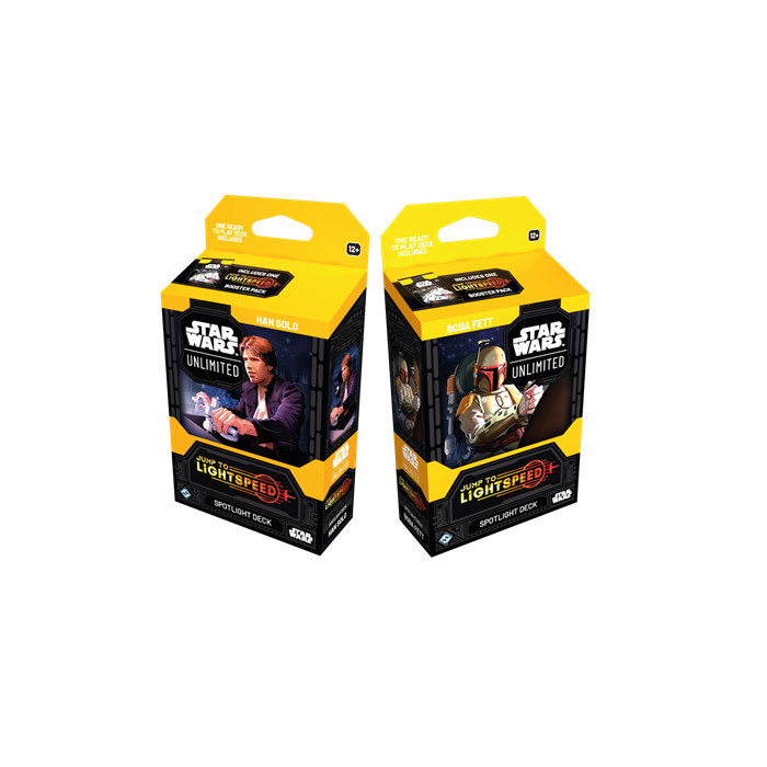 STAR WARS UNLIMITED - PASSAGE EN VITESSE LUMIÈRE - PACK DE DEUX DECKS STAR WARS UNLIMITED - PASSAGE EN VITESSE LUMIÈRE - PACK DE DEUX DECKS