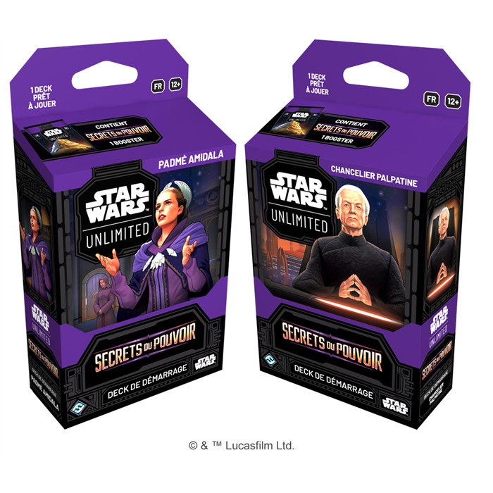 STAR WARS UNLIMITED - SECRET DU POUVOIR PACK DECK STAR WARS UNLIMITED - SECRET DU POUVOIR PACK DECK