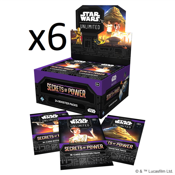 STAR WARS UNLIMITED - SECRETS OF POWER CASE STAR WARS UNLIMITED - SECRETS OF POWER CASE