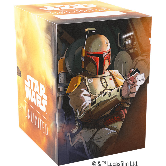 STAR WARS UNLIMITED - SOFT CRATE - BOBA FETT/FETT'S FIRESPRAY STAR WARS UNLIMITED - SOFT CRATE - BOBA FETT/FETT'S FIRESPRAY