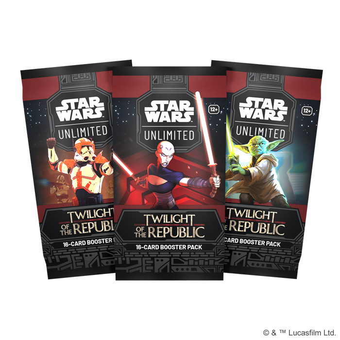 STAR WARS UNLIMITED - TWILIGHT OF THE REPUBLIC BOOSTER STAR WARS UNLIMITED - TWILIGHT OF THE REPUBLIC BOOSTER