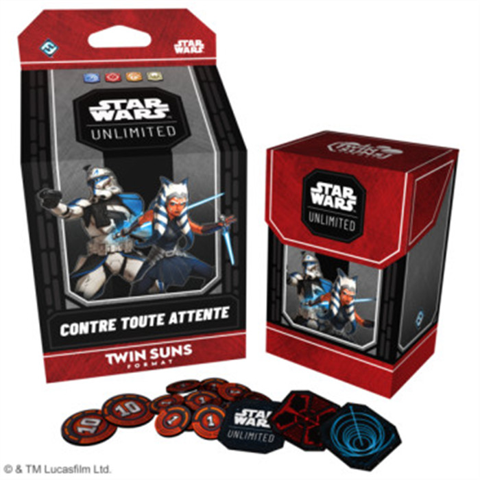 STAR WARS UNLIMITED - TWIN SUNS - CONTRE TOUTE ATTENTE STAR WARS UNLIMITED - TWIN SUNS - CONTRE TOUTE ATTENTE