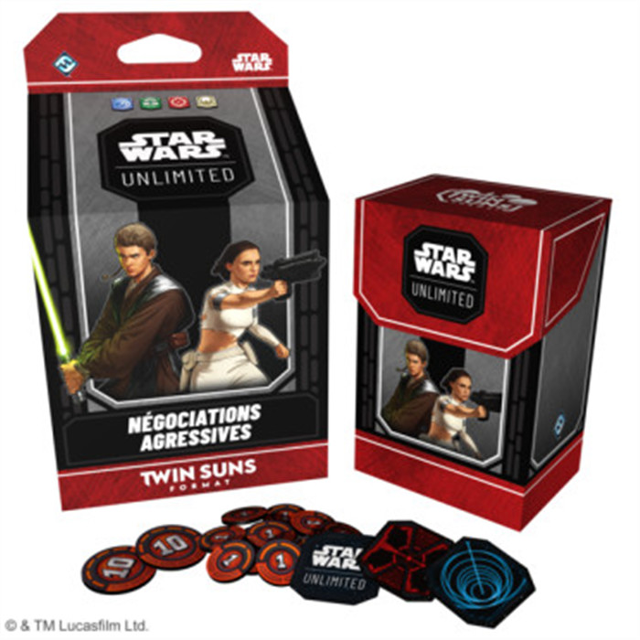 STAR WARS UNLIMITED - TWIN SUNS - NÉGOCIATIONS AGRESSIVES STAR WARS UNLIMITED - TWIN SUNS - NÉGOCIATIONS AGRESSIVES