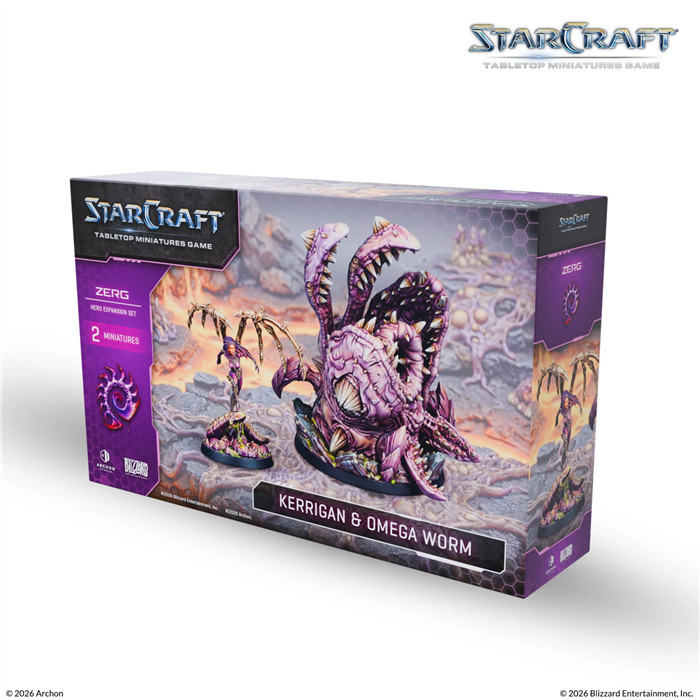 STARCRAFT - KERRIGAN & OMEGA WORM STARCRAFT - KERRIGAN & OMEGA WORM