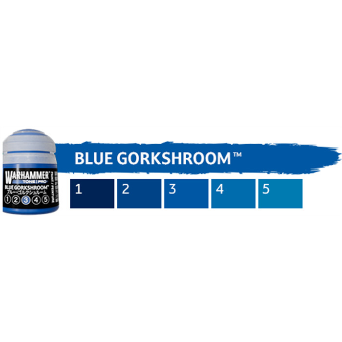 TONE PRO: BLUE GORKSHROOM 12ML PACK COULEUR TONE PRO: BLUE GORKSHROOM 12ML PACK COULEUR