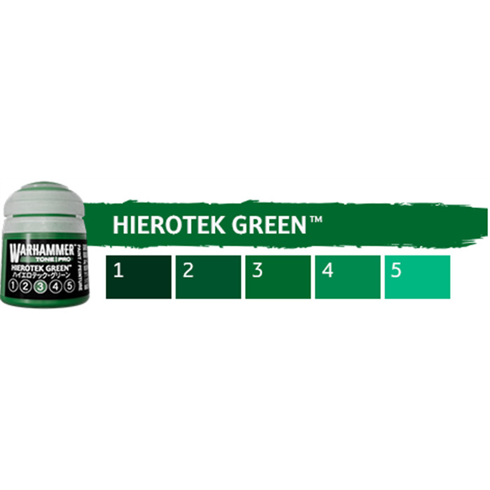 TONE PRO: HIEROTEK GREEN 12ML PACK COULEUR TONE PRO: HIEROTEK GREEN 12ML PACK COULEUR