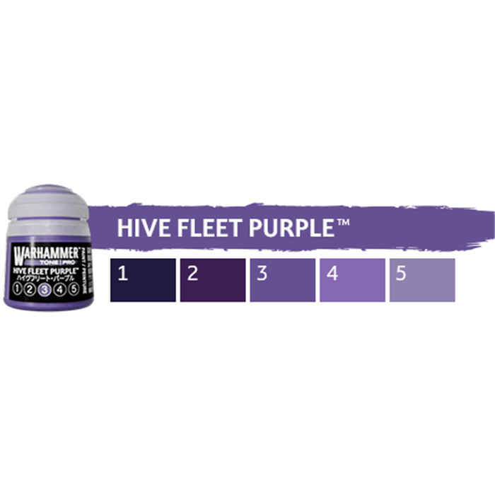 TONE PRO: HIVE FLEET PURPLE 12ML PACK COULEUR TONE PRO: HIVE FLEET PURPLE 12ML PACK COULEUR
