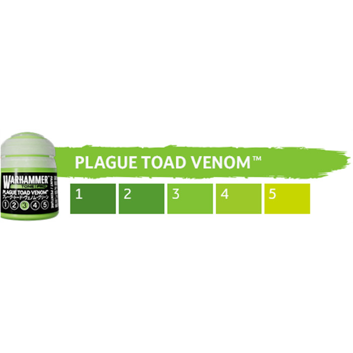 TONE PRO: PLAGUE TOAD VENOM 12ML PACK COULEUR TONE PRO: PLAGUE TOAD VENOM 12ML PACK COULEUR