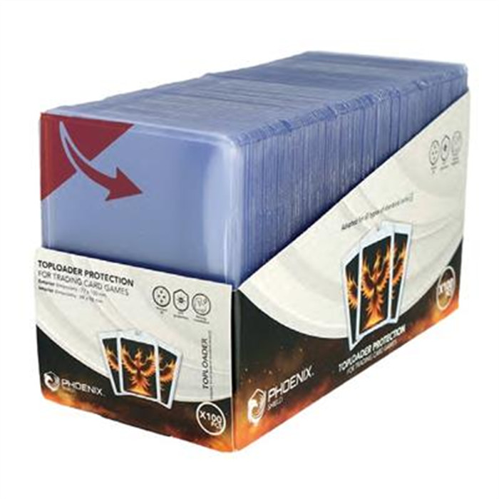 TOPLOADER - LUXE WITH PROTECTIVE FILM (100 PCS) TOPLOADER - LUXE WITH PROTECTIVE FILM (100 PCS)
