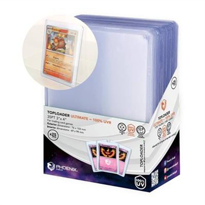 TOPLOADER - STANDARD CRISTAL TRANSPARENT (50 PC) TOPLOADER - STANDARD CRISTAL TRANSPARENT (50 PC)