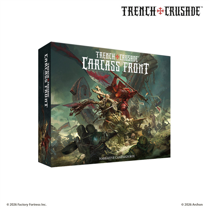TRENCH CRUSADE - CARCASS FRONT TRENCH CRUSADE - CARCASS FRONT