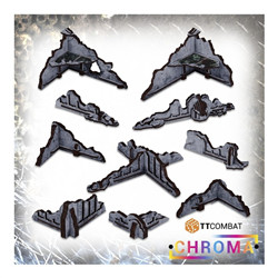 TT COMBAT - CHROME - GOTHIC RUINED WALLS