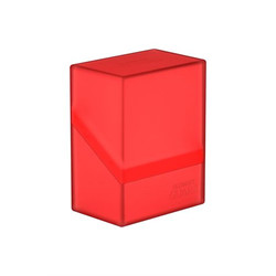 ULTIMATE GUARD BOULDER DECK CASE 60+ TAILLE STANDARD RUBY