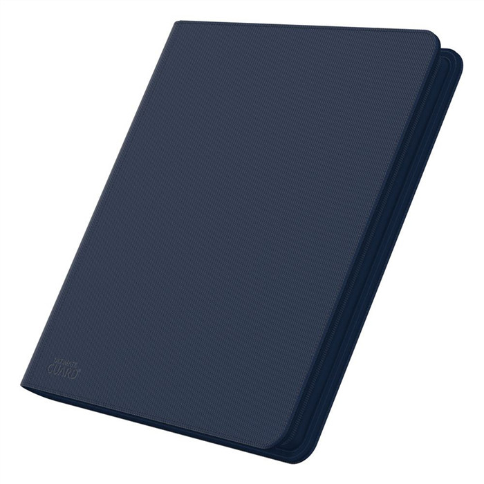 ULTIMATE GUARD ZIPFOLIO 480 - 24-POCKET XENOSKIN (QUADROW) - BLEU ULTIMATE GUARD ZIPFOLIO 480 - 24-POCKET XENOSKIN (QUADROW) - BLEU