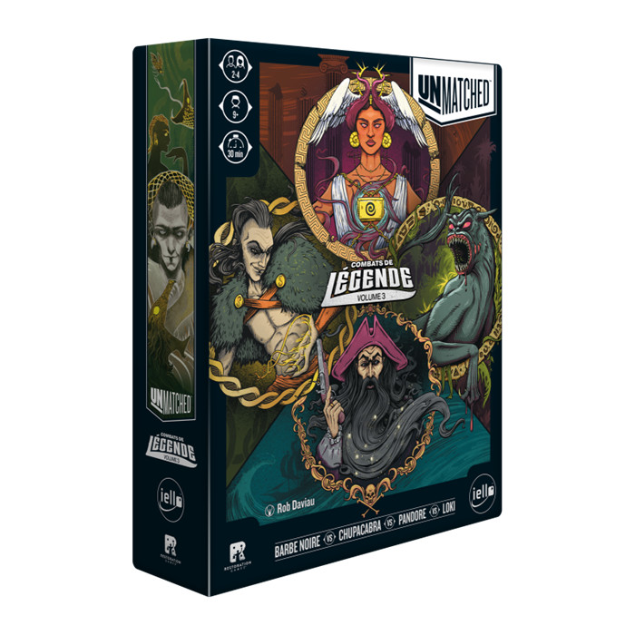 UNMATCHED - COMBAT DE LÉGENDES VOL 3 UNMATCHED - COMBAT DE LÉGENDES VOL 3