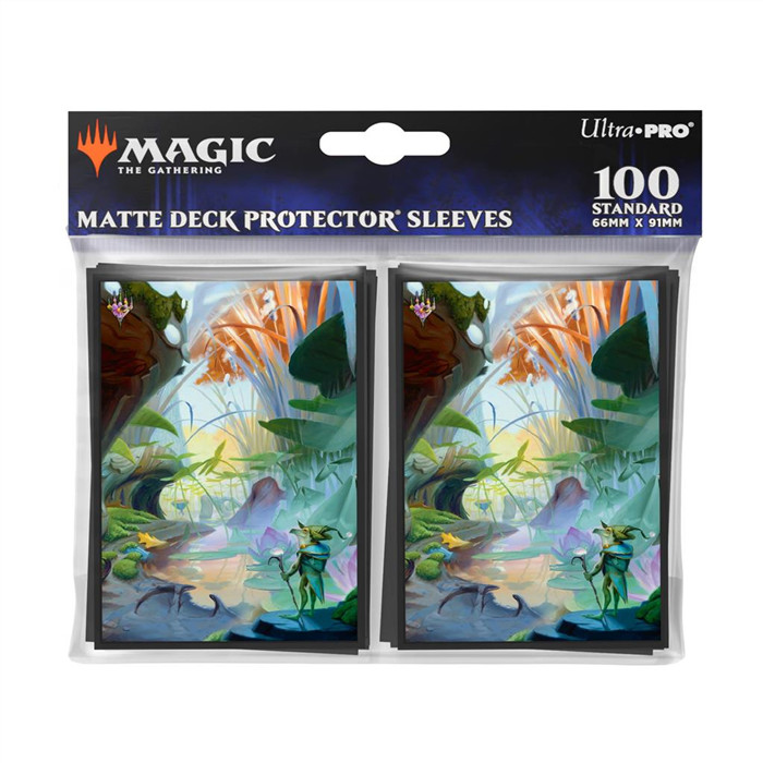 UP - BLOOMBURROW 100CT DECK PROTECTOR SLEEVES BLUE FOR MAGIC: THE GATHERING UP - BLOOMBURROW 100CT DECK PROTECTOR SLEEVES BLUE FOR MAGIC: THE GATHERING