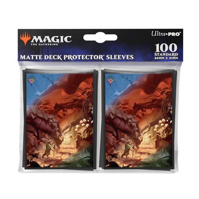 UP - BLOOMBURROW 100CT DECK PROTECTOR SLEEVES GREEN FOR MAGIC: THE GATHERIN UP - BLOOMBURROW 100CT DECK PROTECTOR SLEEVES GREEN FOR MAGIC: THE GATHERIN